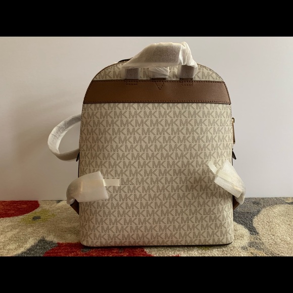 Michael Kors Emmy LG Dome Backpack (Vanilla) - Picture 14 of 14